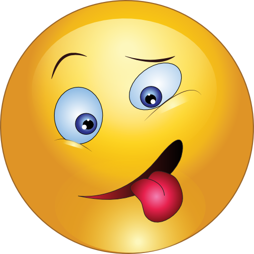 clipart smiley face with tongue out - photo #1