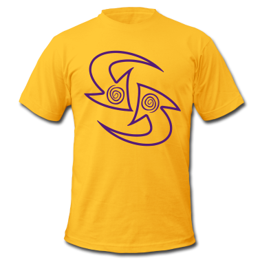 Funky Refresh Symbol With Funky Swirls, Outline T-Shirt ...