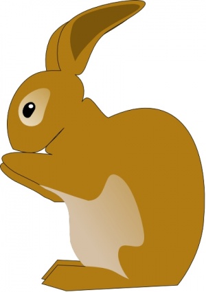 Rabbit clip art - Download free Other vectors