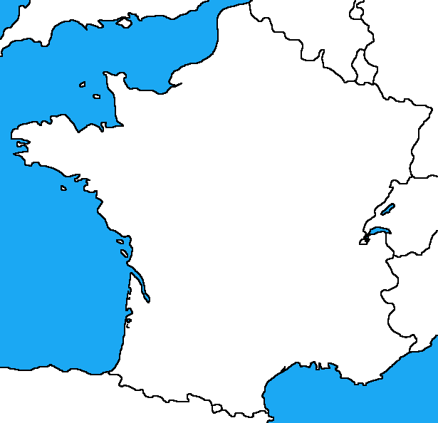 clipart map of france - photo #21