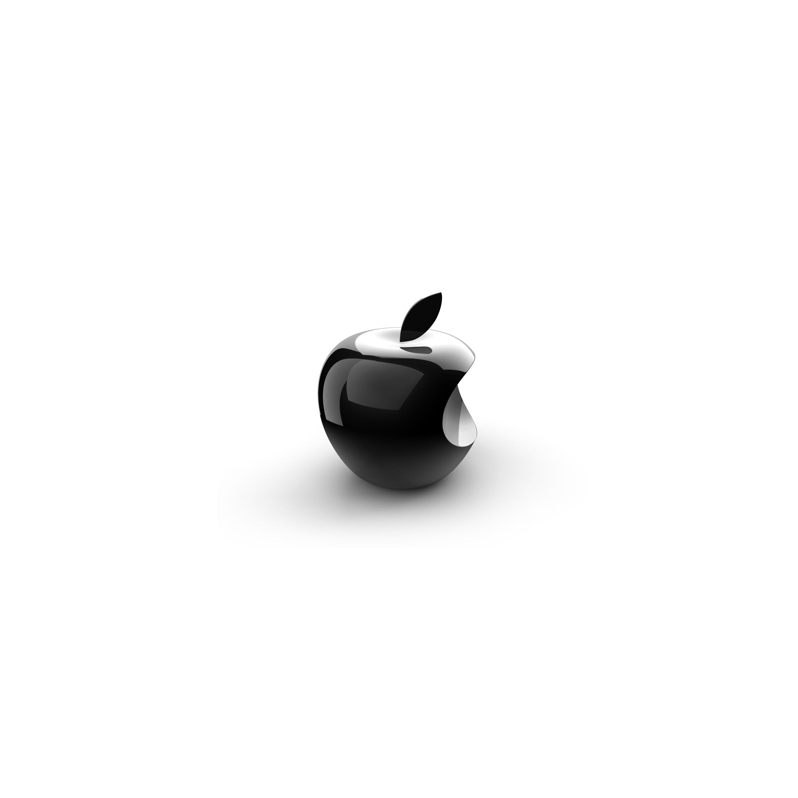 Apple logo black and white | wallpaper.sc iPhone6sPlus