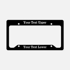 Custom Licence Plate Frames | Custom License Plate Covers - CafePress