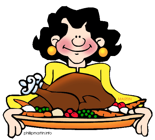 Thanksgiving Family Clipart