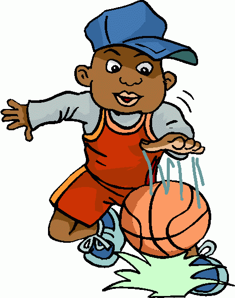 Playing Basketball Clipart craft projects, Sports Clipart ...