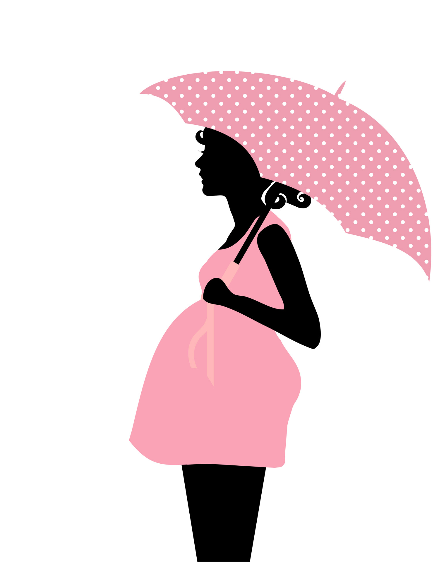 Pregnant woman clipart baby shower free