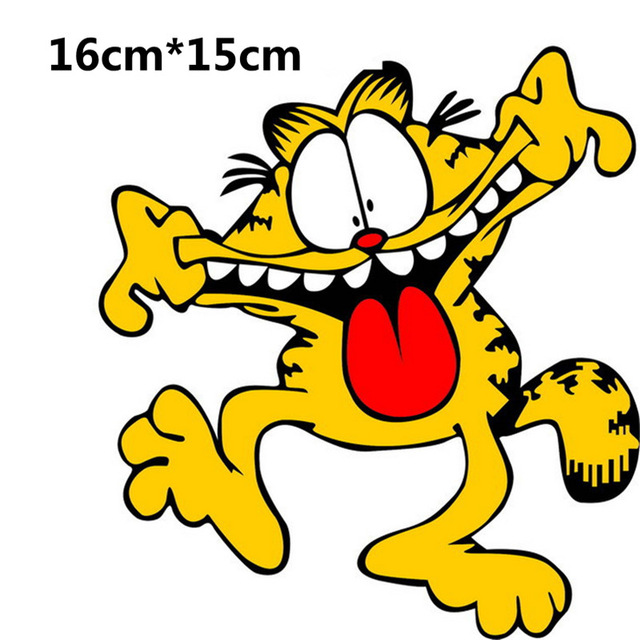Aliexpress.com : Buy Garfield cartoon funny grimace pull big mouth ...