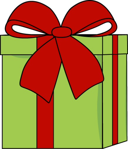 Christmas Gift Clip Art - Tumundografico
