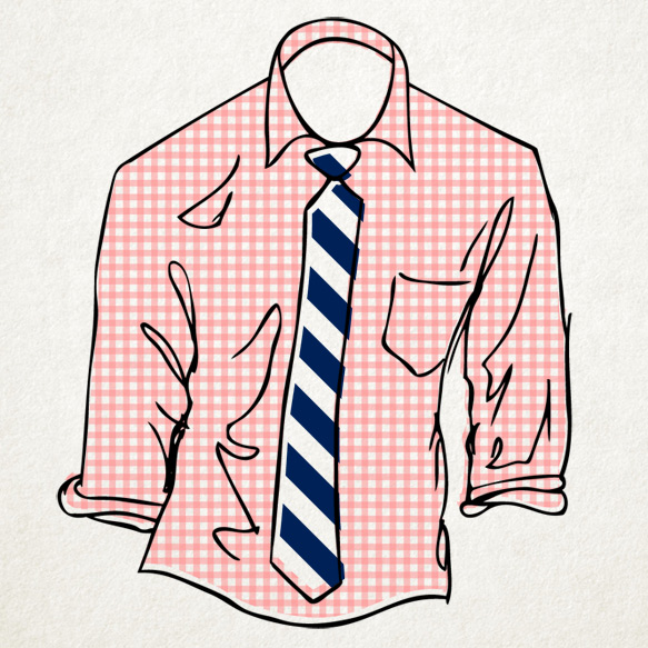 Menswear Cheat Sheet: How to Pair Shirts and Ties :: Style ...