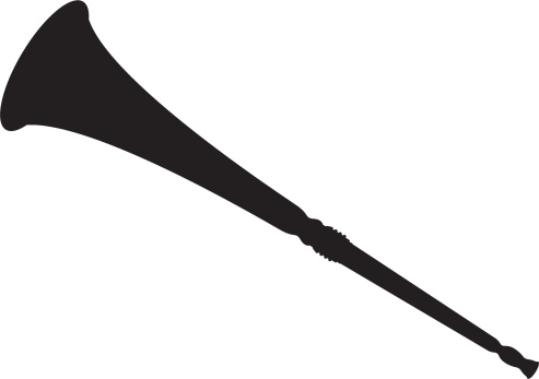 Vuvuzela Clip Art, Vector Images & Illustrations