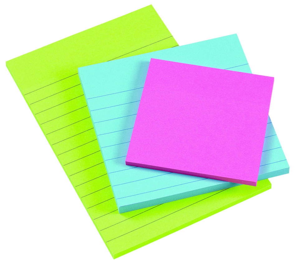 sticky notes transparent background