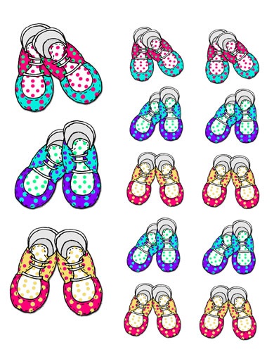 1000+ images about Shoes for babies illustrations