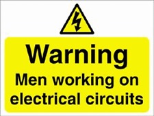 Electrical Warning Signs | eBay