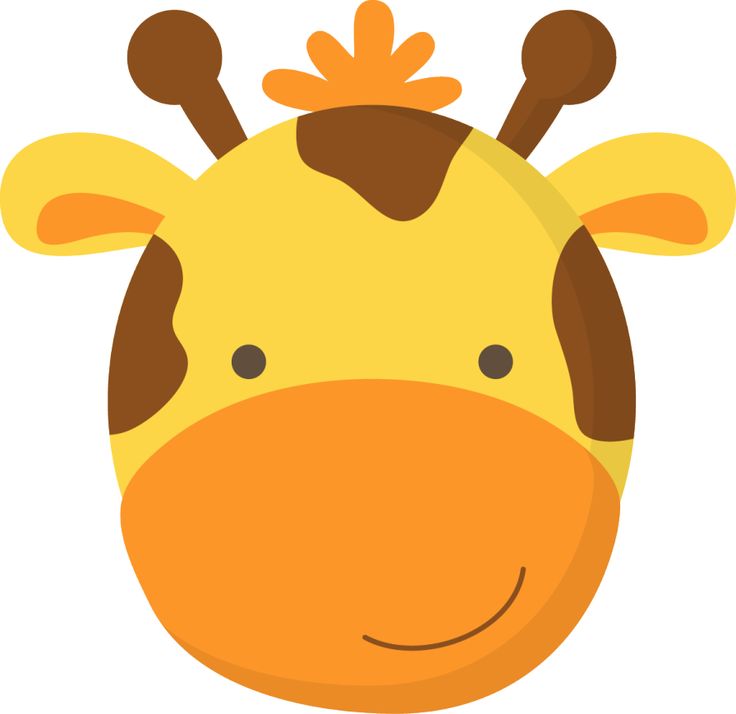 Giraffe clipart face