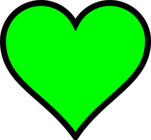 Green Heart Clipart - ClipArt Best
