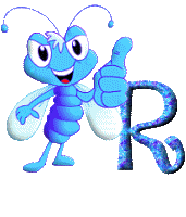 Alphabets blue mosquito 216743 Alphabet Graphic and Animated Gif
