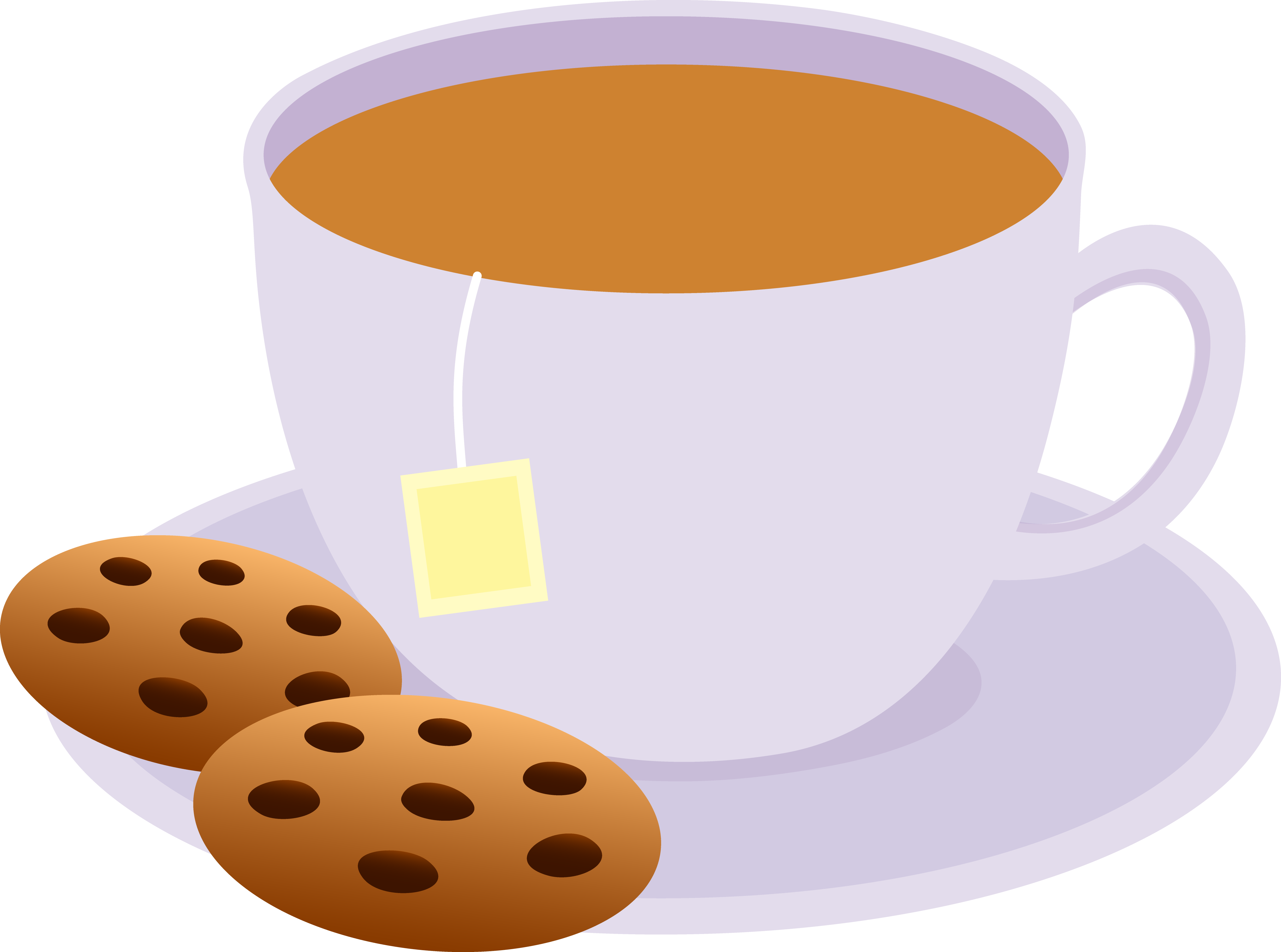 Cartoon tea cup clipart