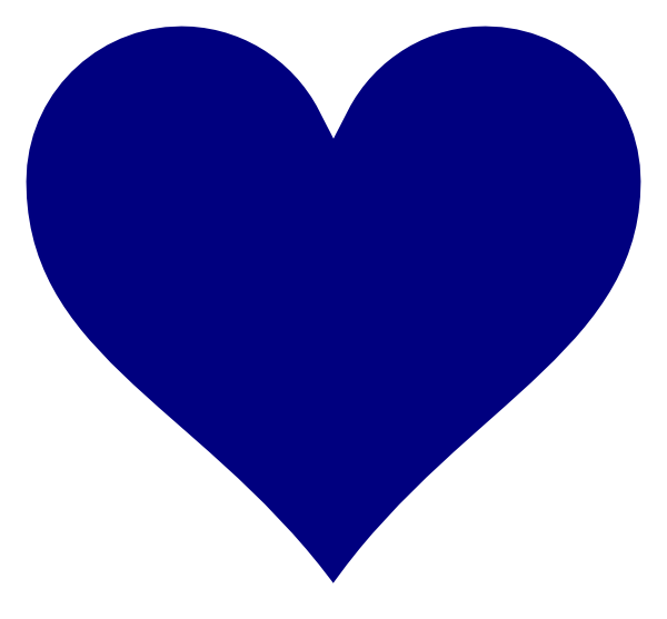 Free Download Blue Heart Clip Art Vector Online Royalty Public ...