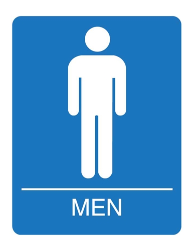 Mens, Womens and Unisex Restroom Signs