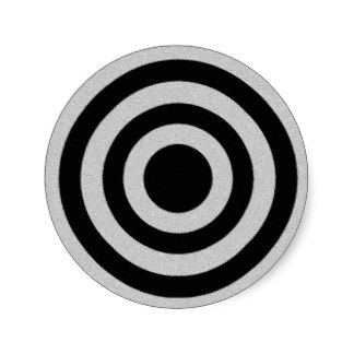 Bullseye Stickers, Bullseye Sticker Designs