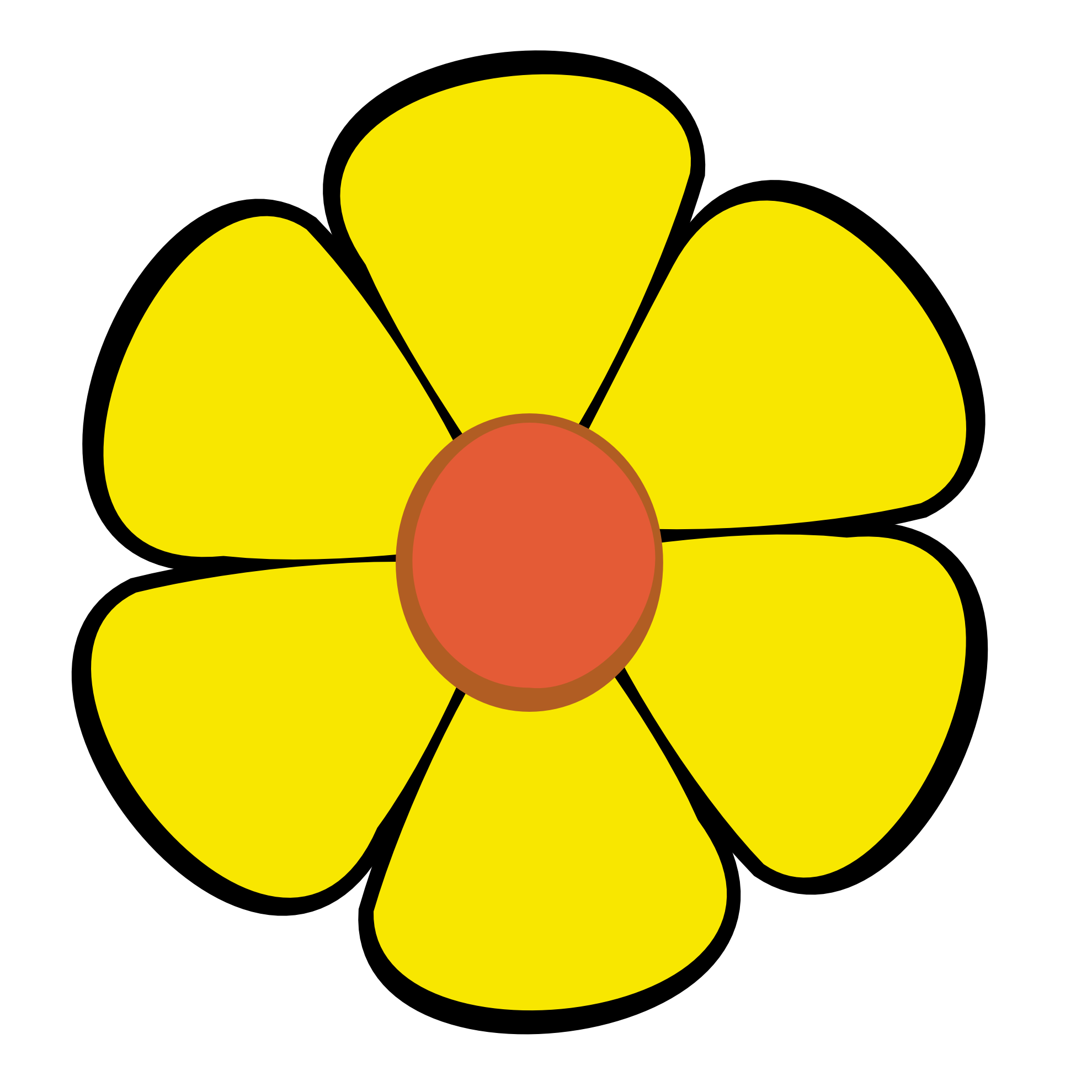 rosendeutschschweizerblatt flower SVG