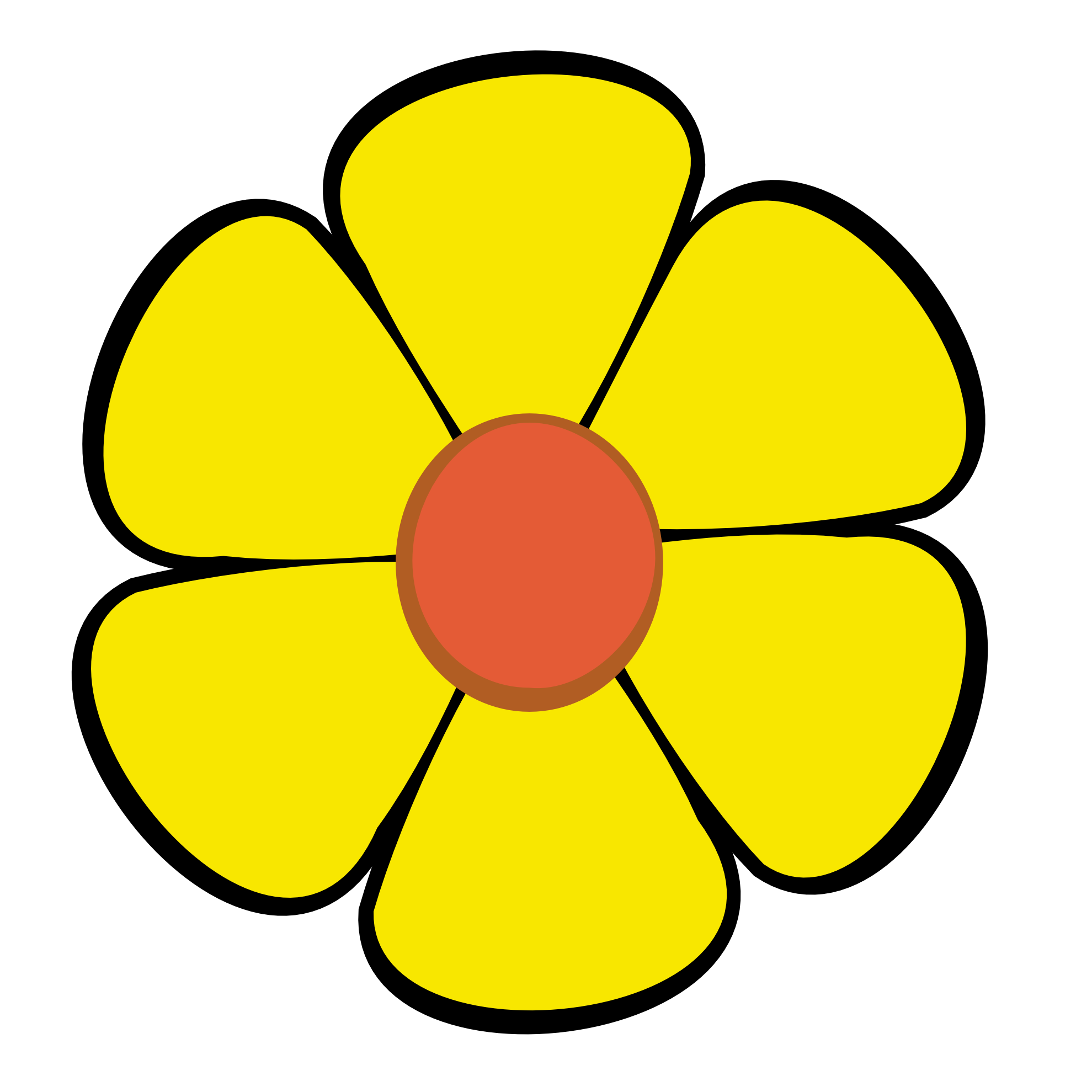 clipart flower svg - photo #31