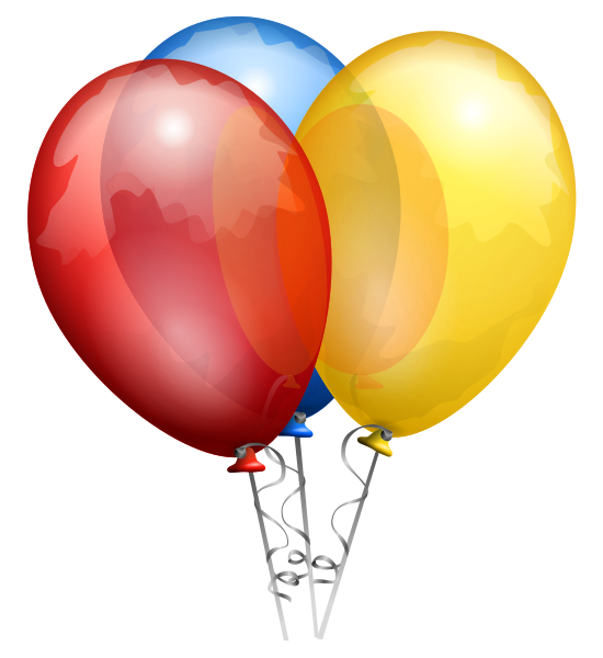 Happy Birthday Balloons - Cute Balloon for Birthdays