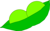 Vegetables Peas - vector clip art online, royalty free & public domain