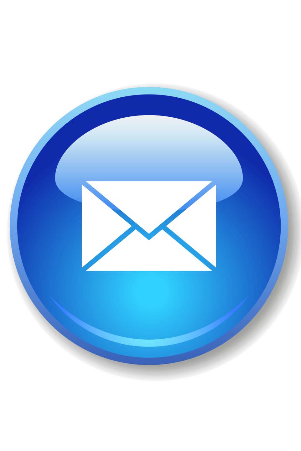 email clipart blue - photo #25