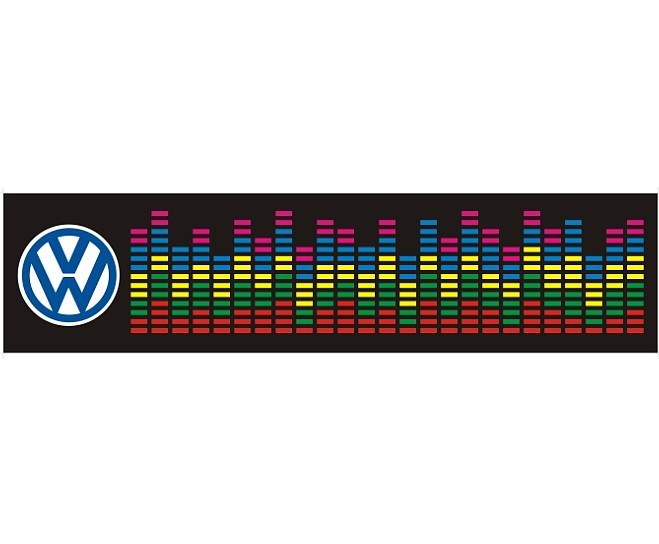 Customized Car Stickers Sound Music Activated Equalizer