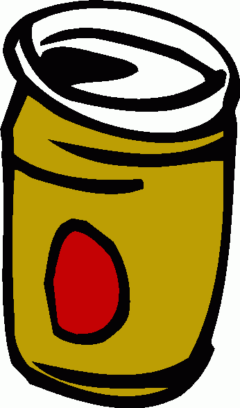 Food Cans Clipart