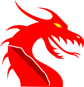 Dragon Head clip art - vector clip art online, royalty free ...