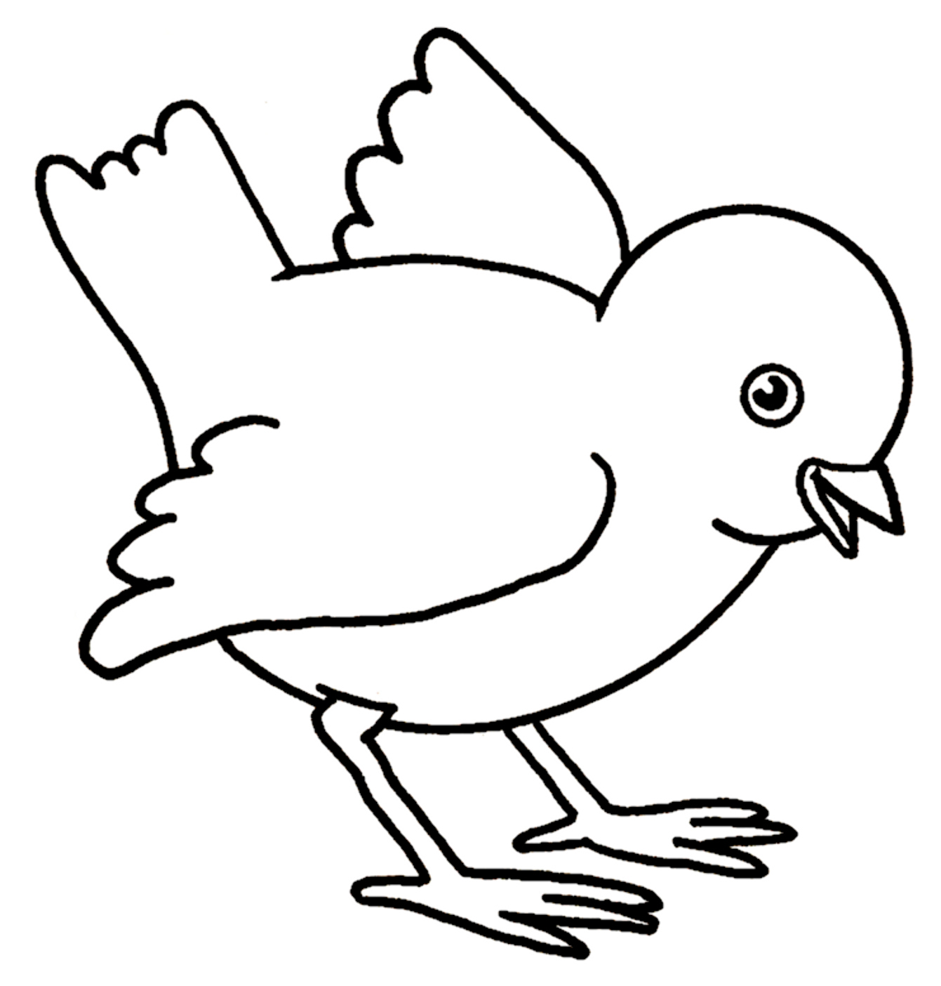 Baby Chick Coloring Pages   ClipArt Best