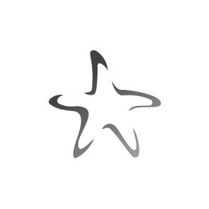 Starfish outline tattoo