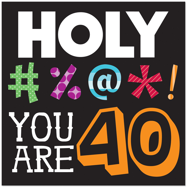 Free 40th Birthday Clipart Clipart Best