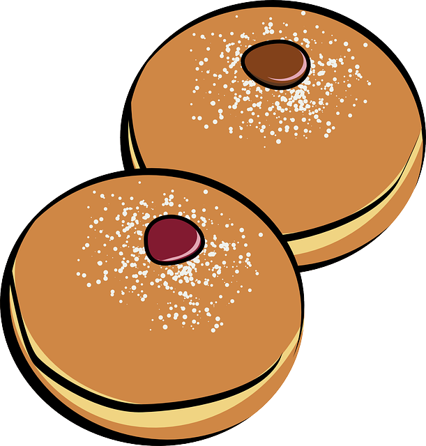 This yummy looking chocolate covered donut clip art is free for use on your food blogs, dessert cookbooks, menus, posters, flyers, etc. This clip art belongs to the public domain so use