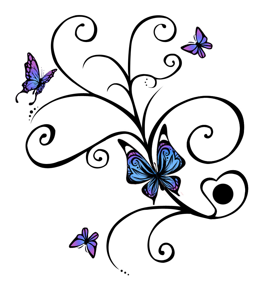 butterflies tattoo designs - Butterfly Designs for Home ...