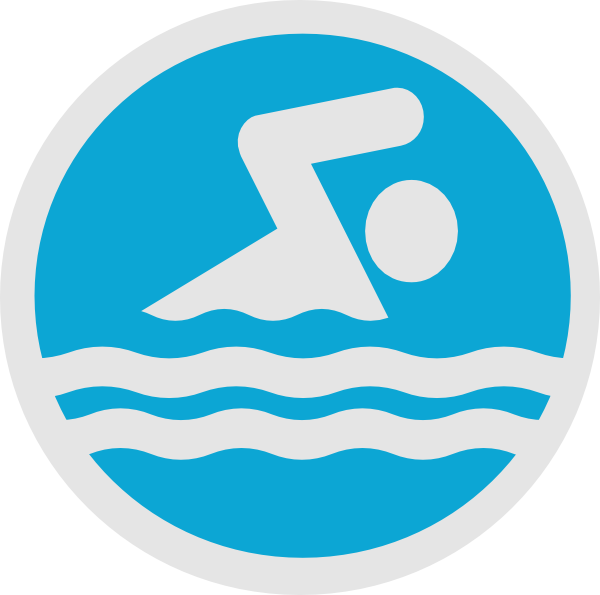 Swim Party Logo Clip Art - vector clip art online ...