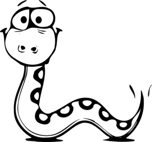 Snake Head Clip Art Black And White - Free Clipart ...