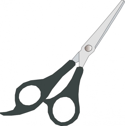 Scissors Cutting Hair Clipart - Free Clipart Images