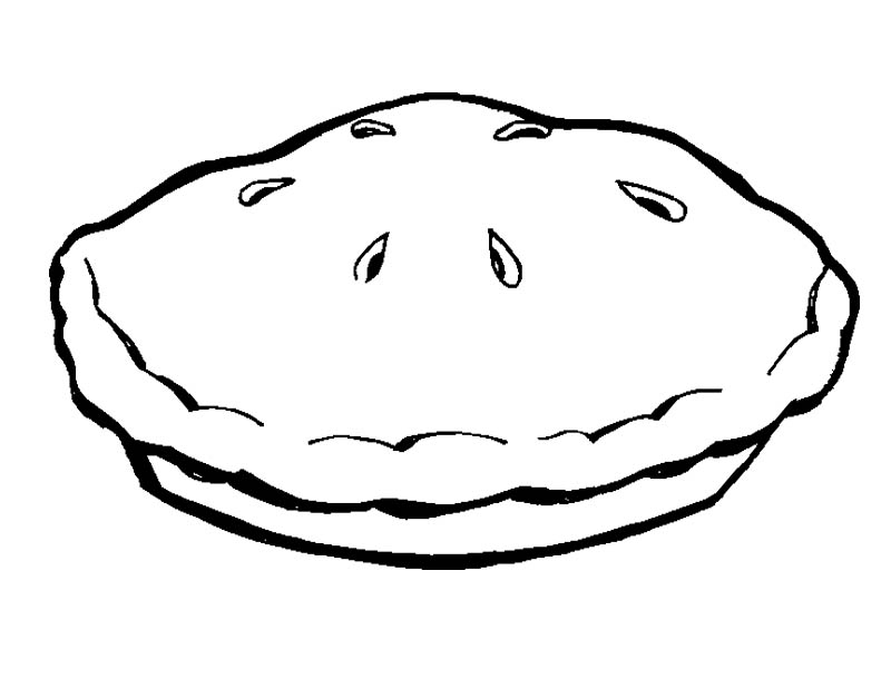 A Pie Pan Coloring Page | coloring pages mandela | Pinterest