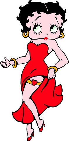 disney princess betty boop clipart