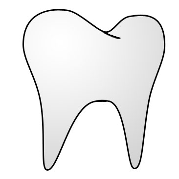 Tooth outline free clipart 2 - Cliparting.com