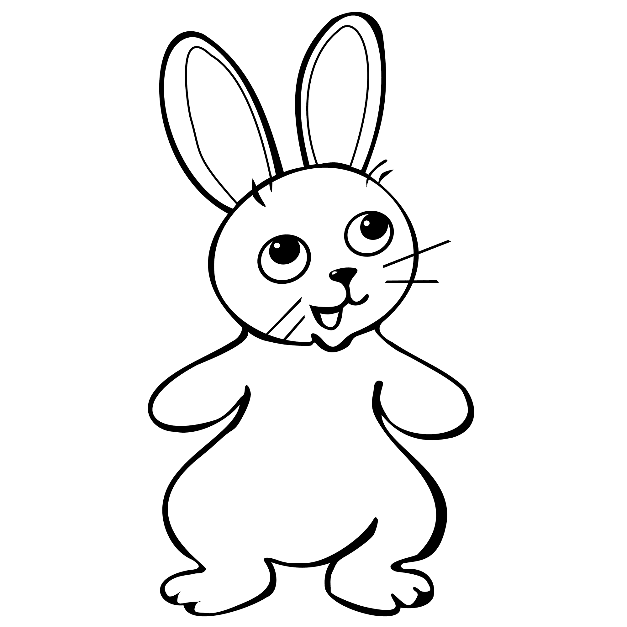 Easter Bunny Coloring Page - Whataboutmimi.com