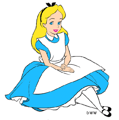 Alice In Wonderland Clip Art Free - Tumundografico
