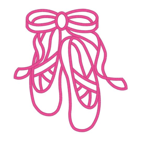 Ballet shoe clip art