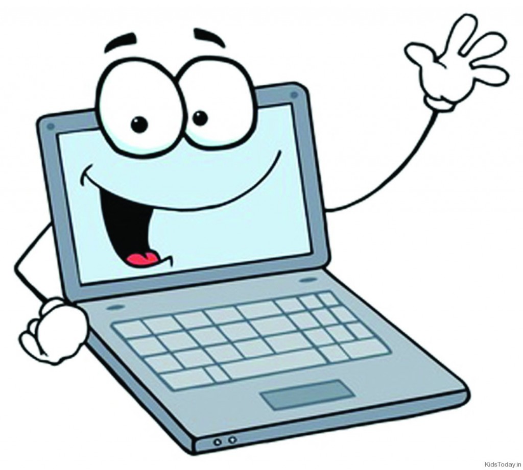 Picture Of A Cartoon Computer | Free Download Clip Art | Free Clip ...