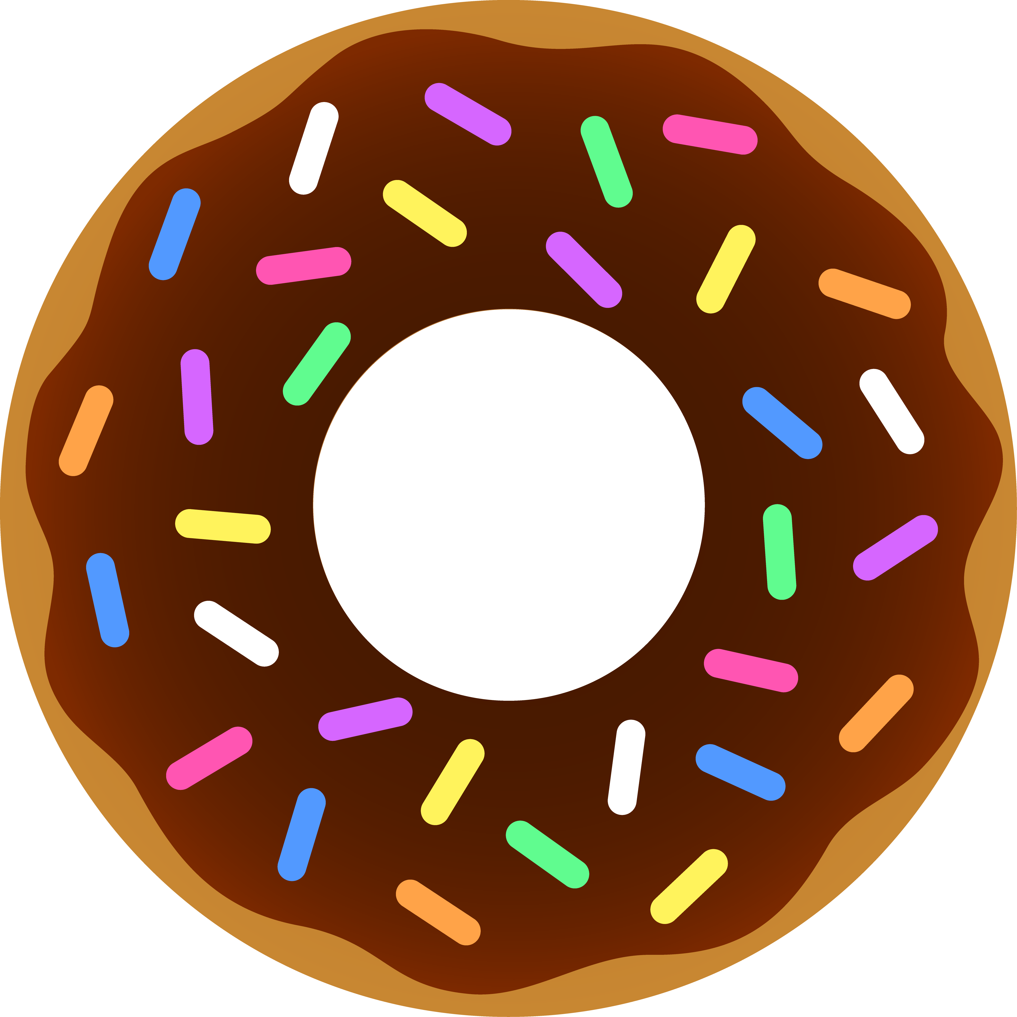 Donut Clipart Clipart Best