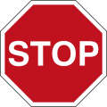 Stop sign - Wikipedia, the free encyclopedia