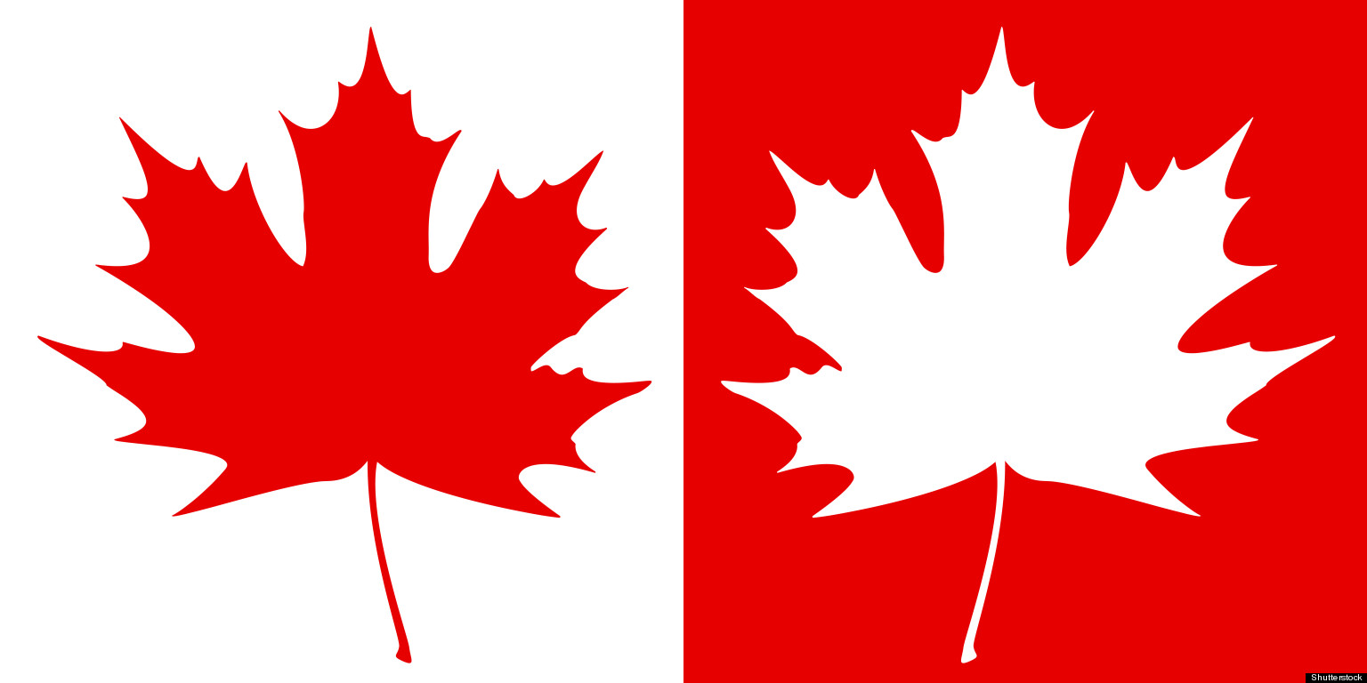 Canadian Maple Leaf Border