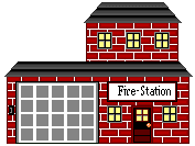 Vehicles For > Fire Station Cartoon